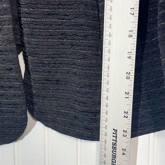 Maya Brooke 22W Black 2-Piece Skirt Suit Jewel Trim Blazer Career Formal NWT - Picture 6 of 15